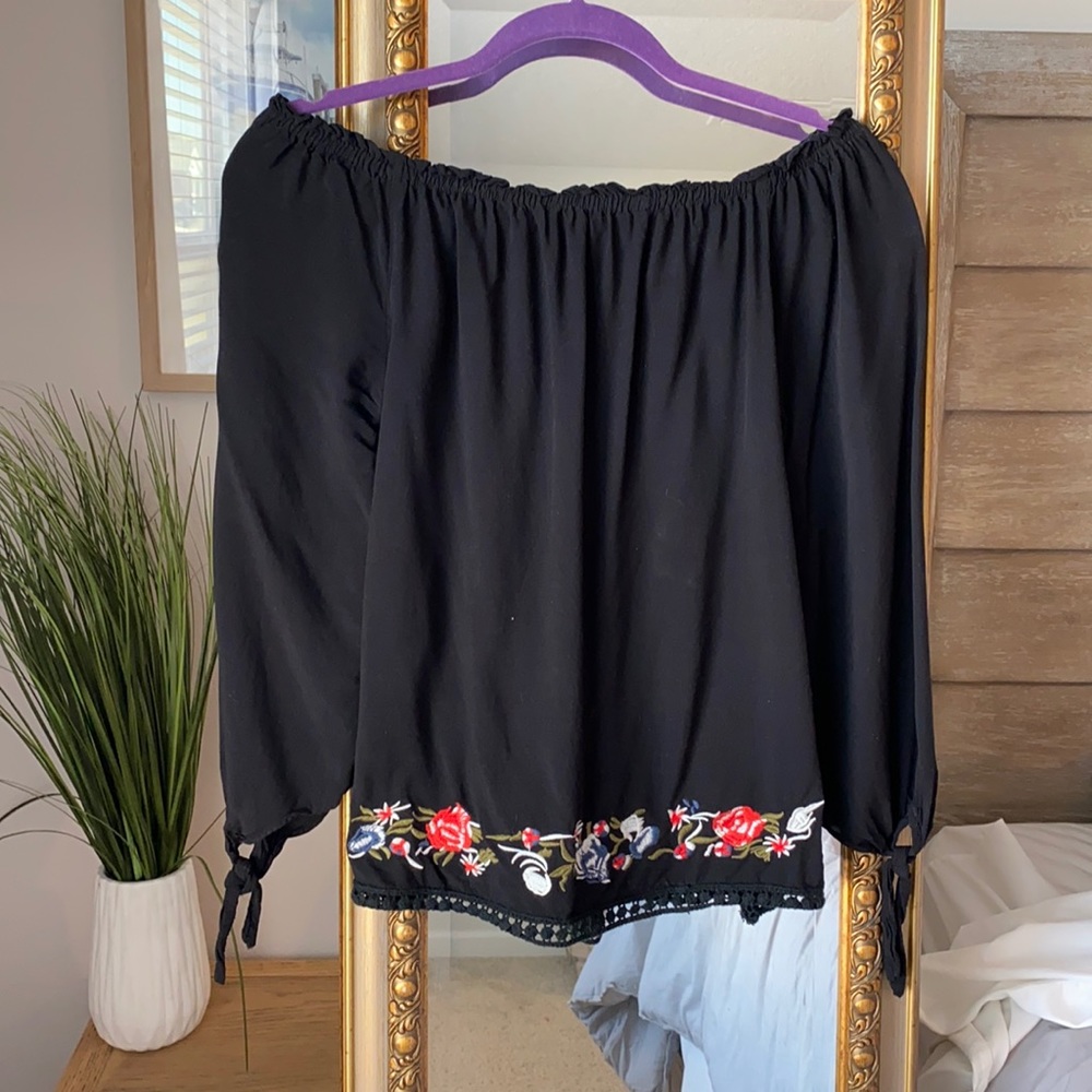 Off the shoulder top